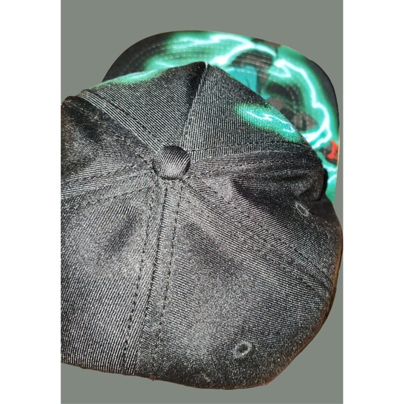 My Hero Academia Deku Lightning Snapback Hat - Picture 4 of 8